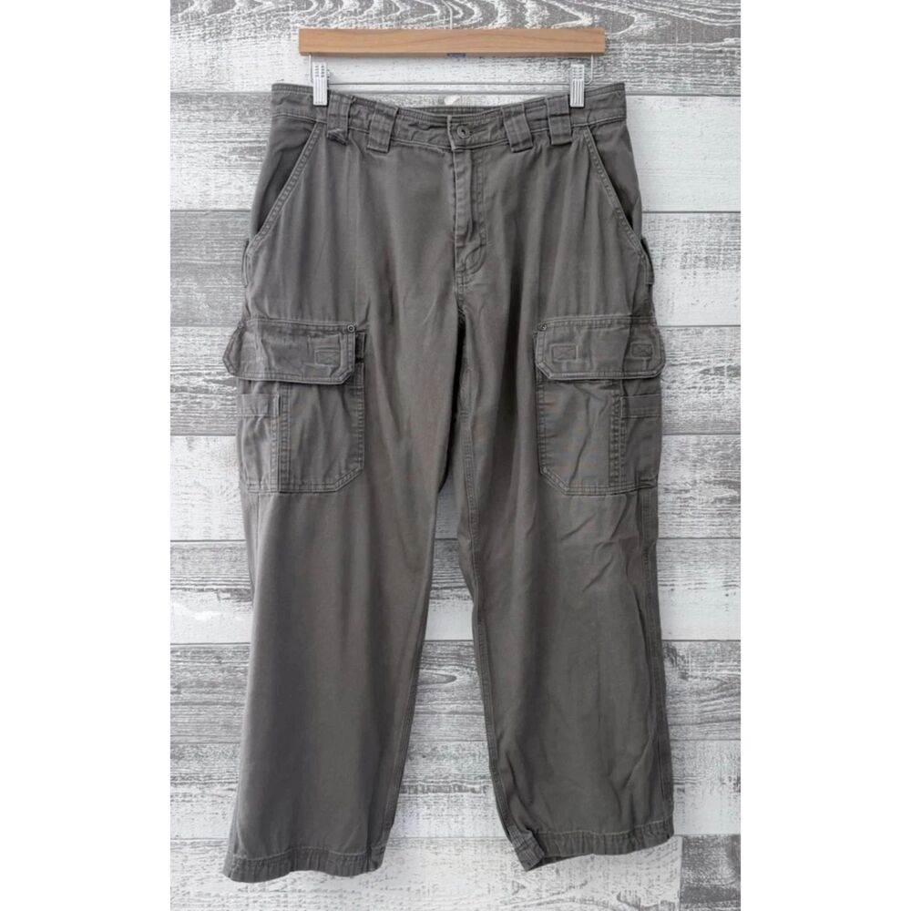 Duluth Trading Co Flex Fire Hose Cargo Workwear Pants Men's 32x30 (Fit 34x29)